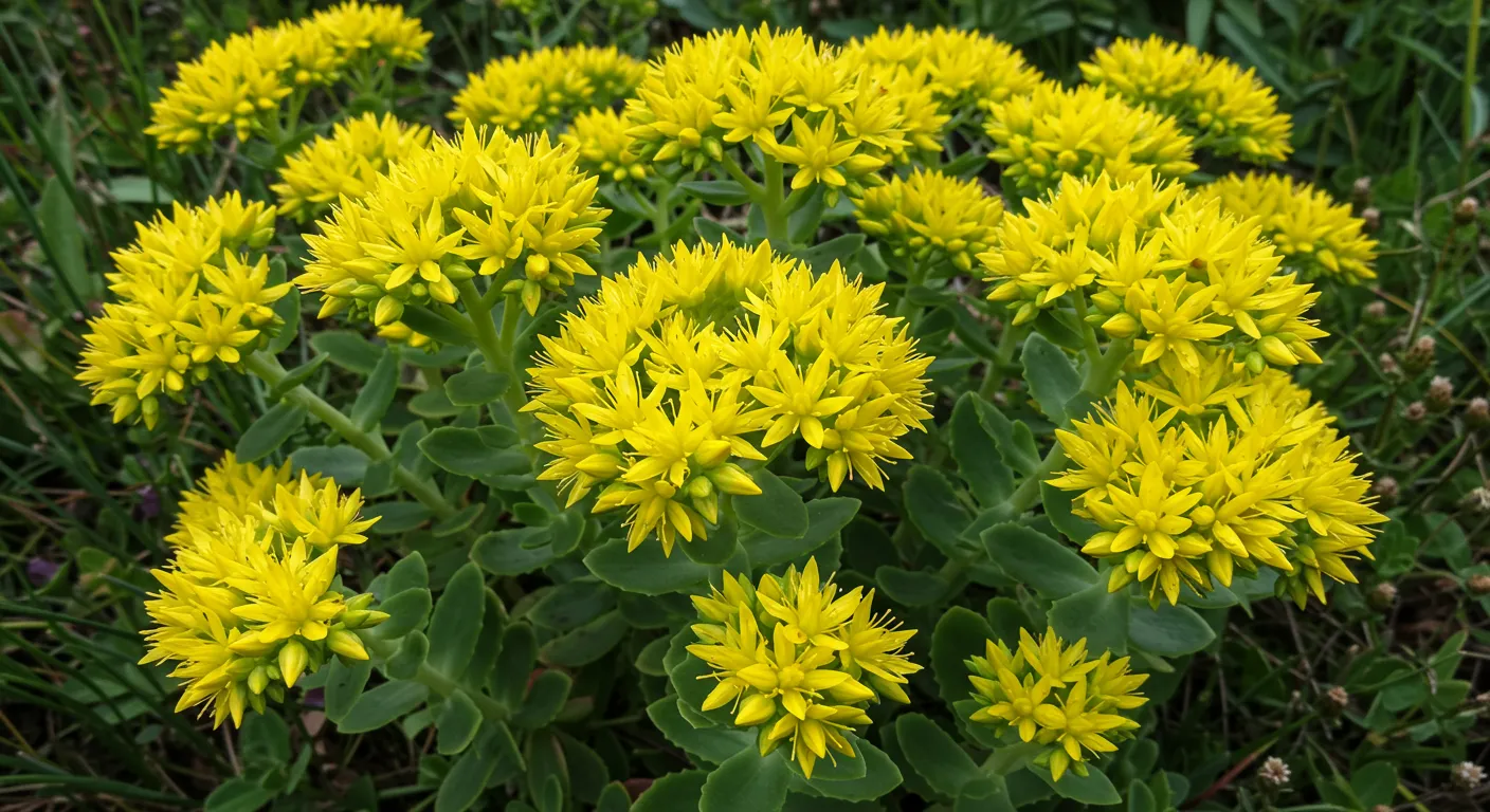 Yellow Stonecrop Flowers Yellow Stonecrop Flowers