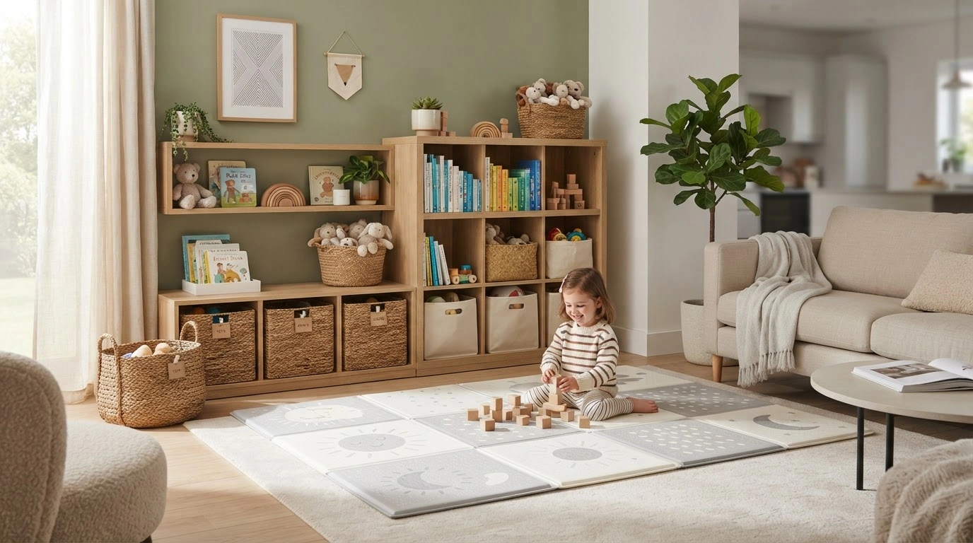 a storage for child's toys