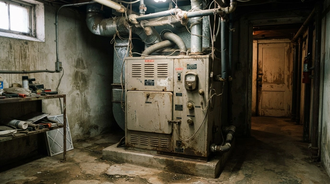 an old hvac