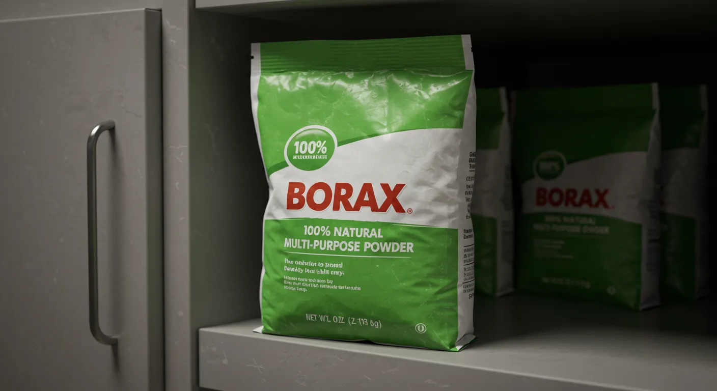 Borax Placed on a Shelf Borax Placed on a Shelf