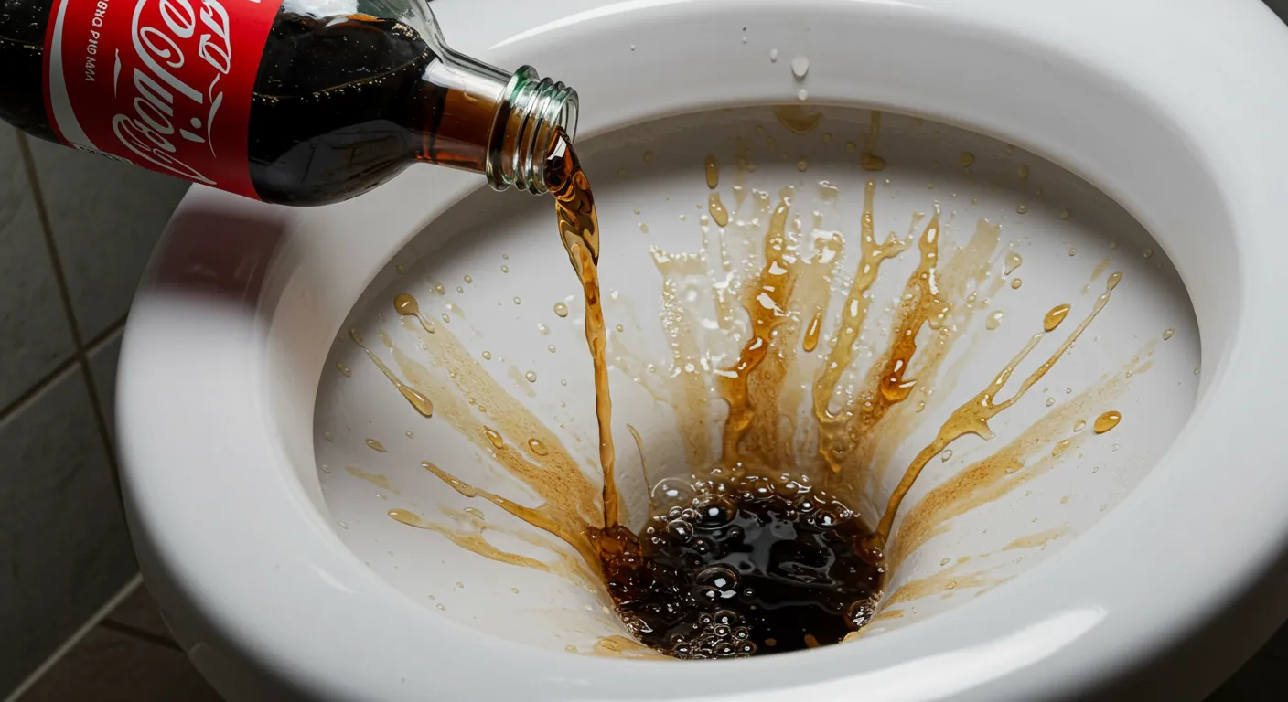 Using Coca-Cola To Clean Toilet Using Coca-Cola To Clean Toilet