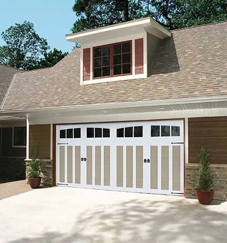 composite overlay Garage doors