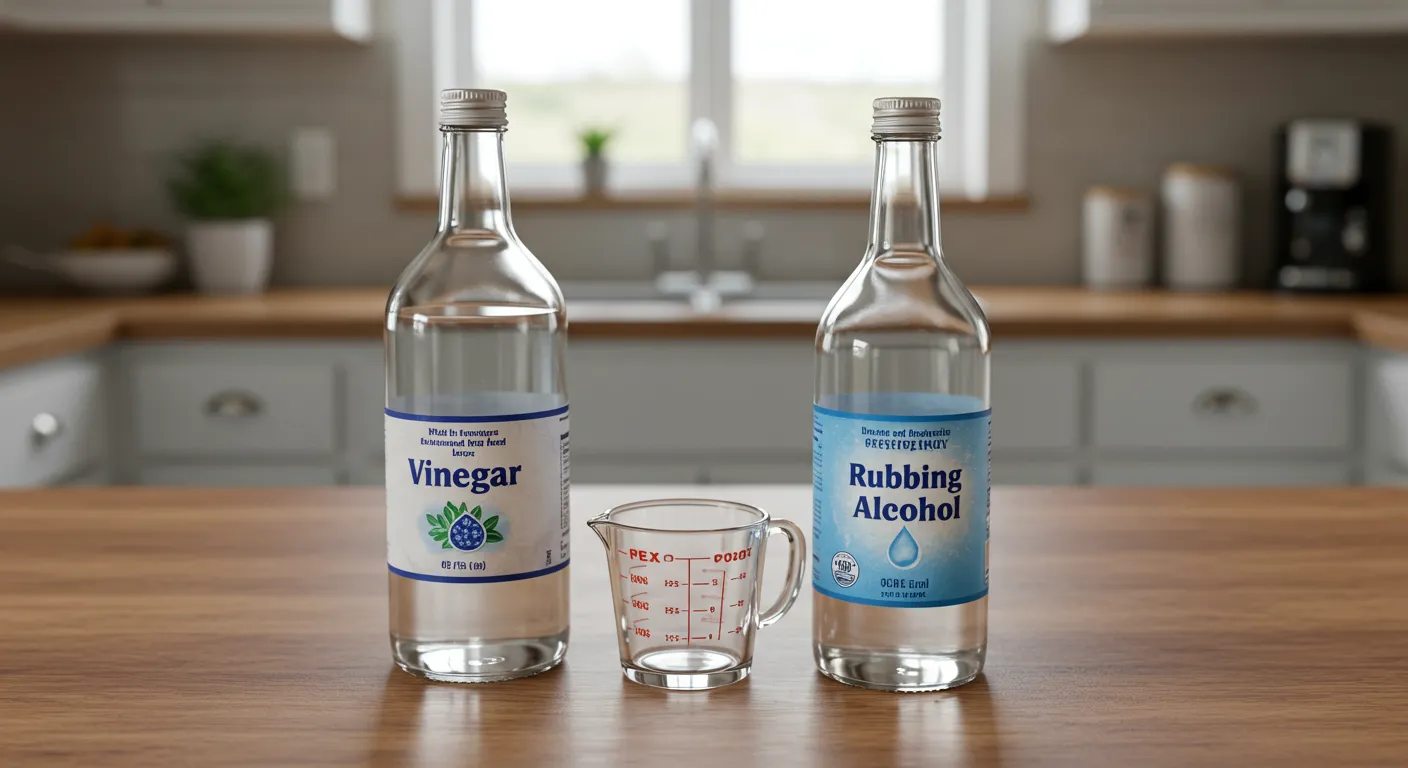 Mixing Vinegar with Rubbing Alcohol Mixing Vinegar with Rubbing Alcohol