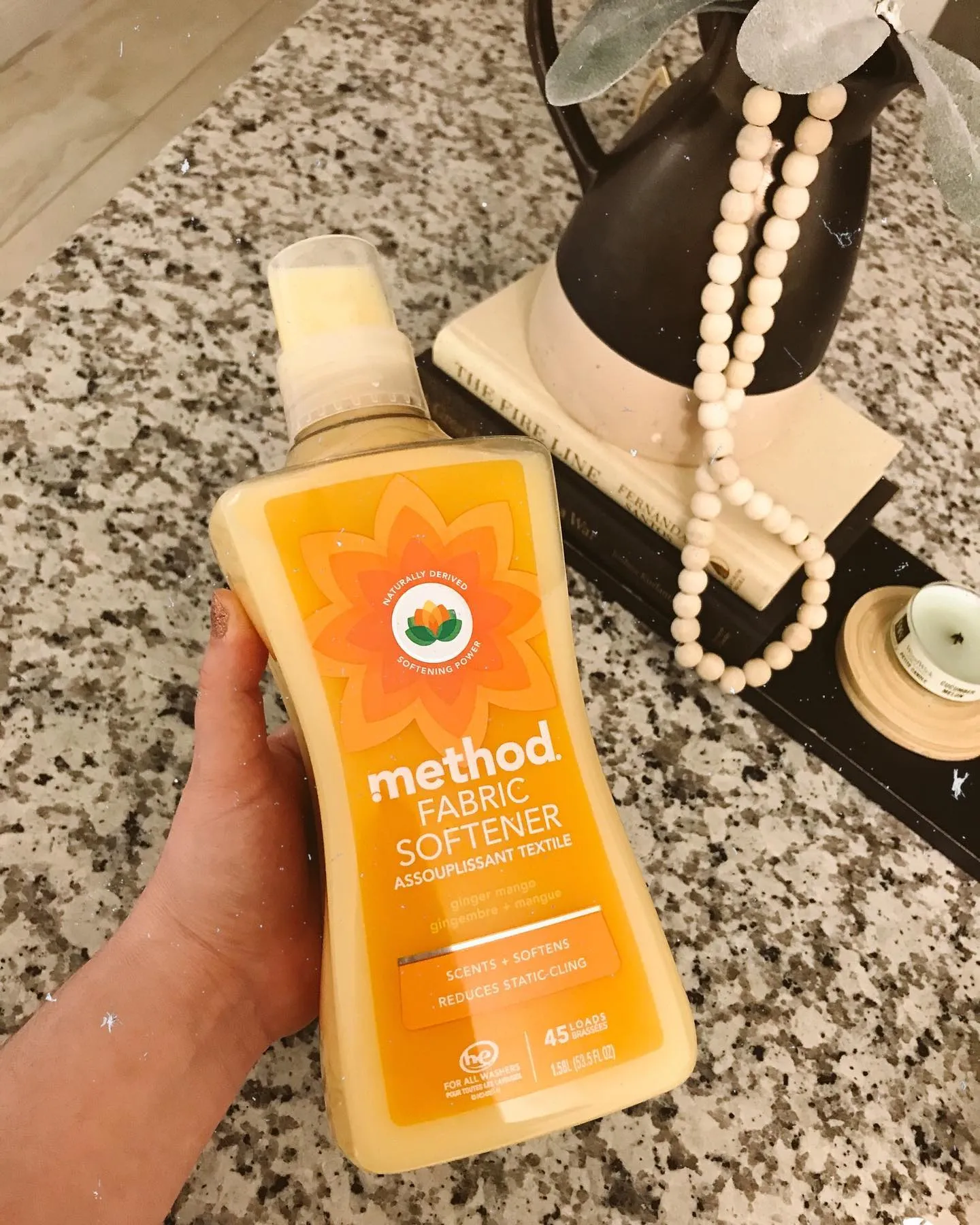 Method Ginger Mango Refreshing Fabric Softener Method Ginger Mango Refreshing Fabric Softener