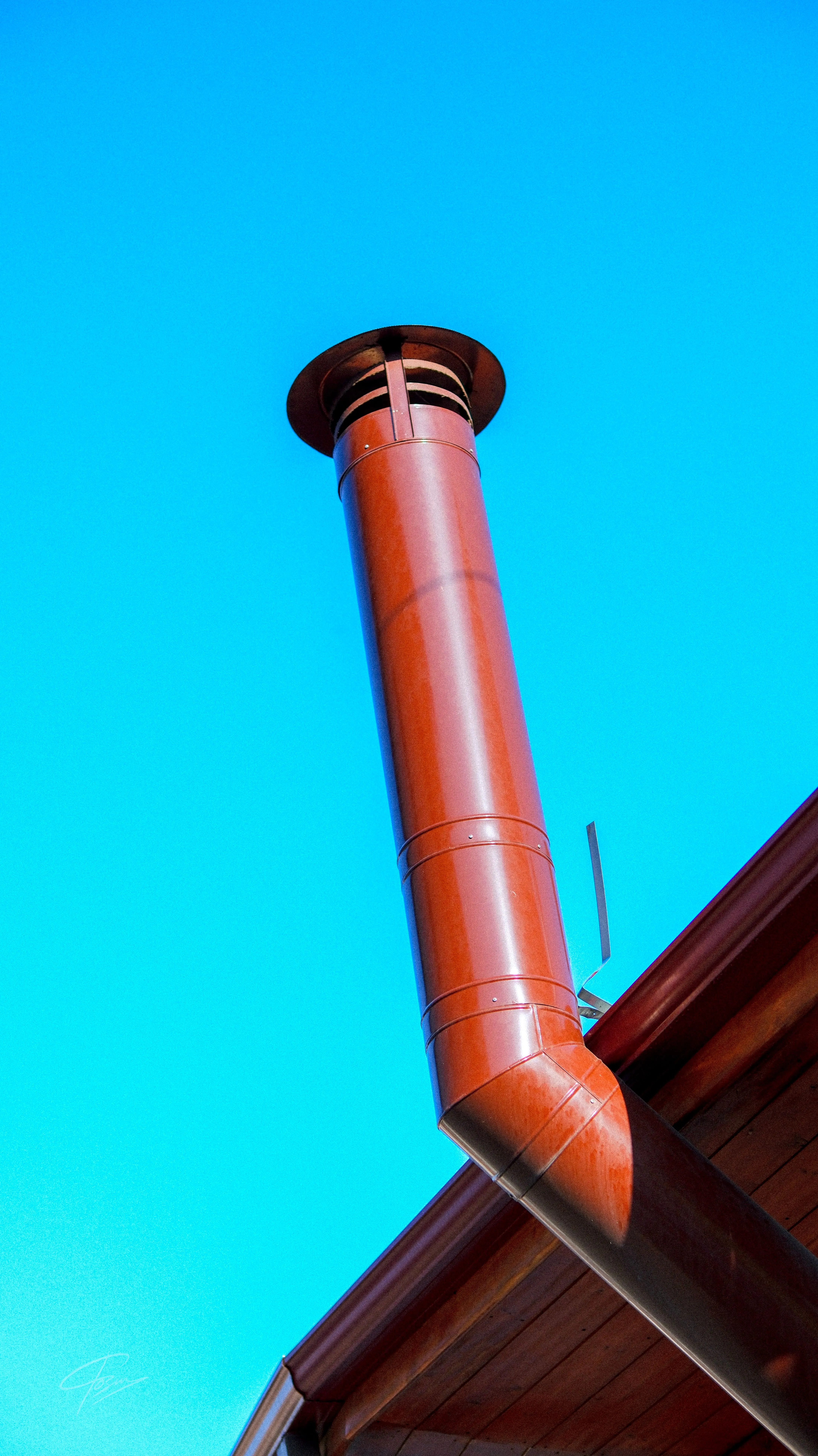 A Picture Showing Twin Flue System 