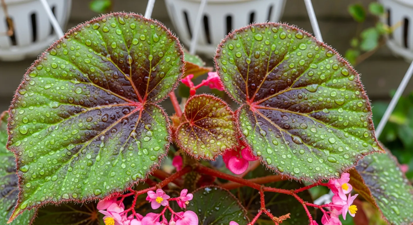 Angel Wing Begonia Watering
