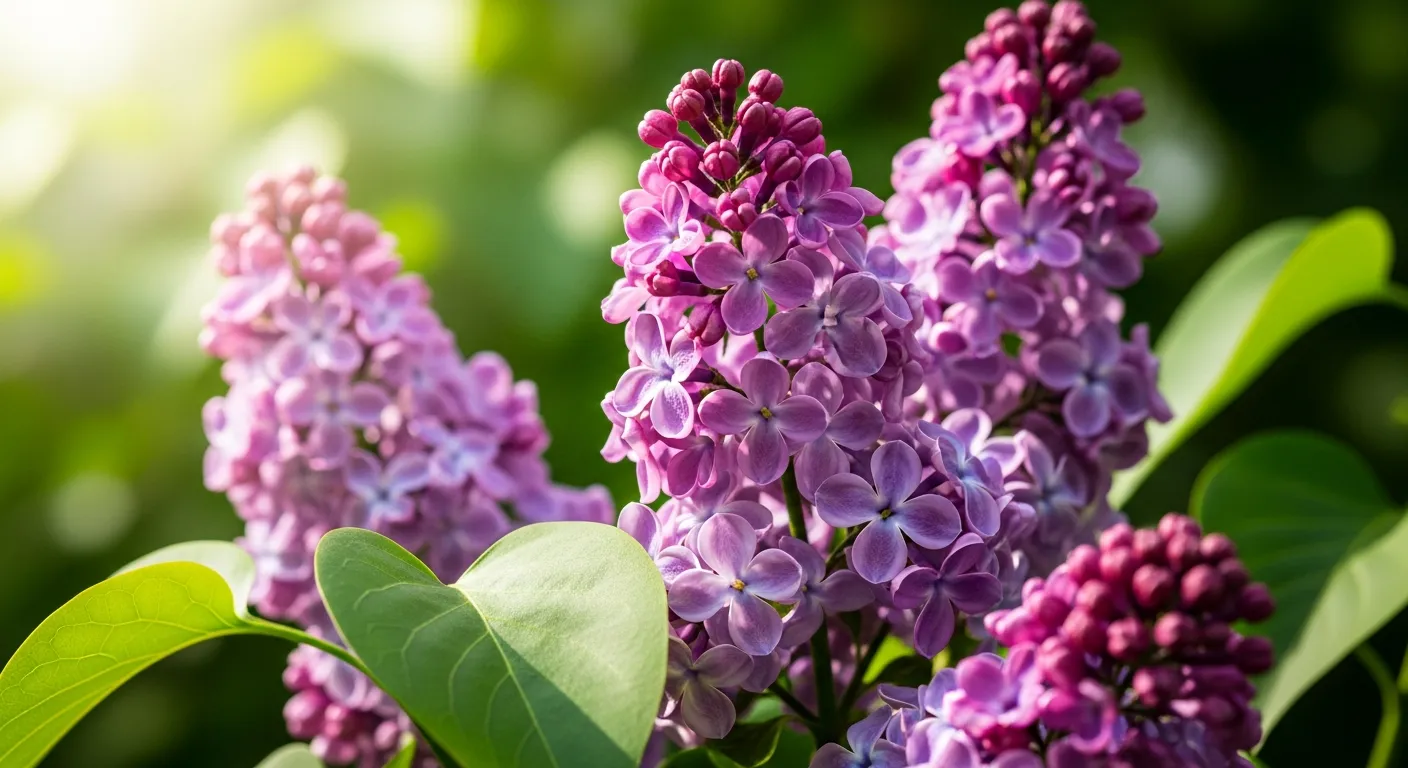 Bush With Purple Flowers