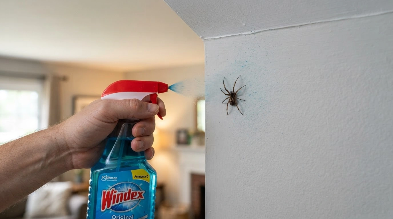 Can I Use Windex to Kill a Spider