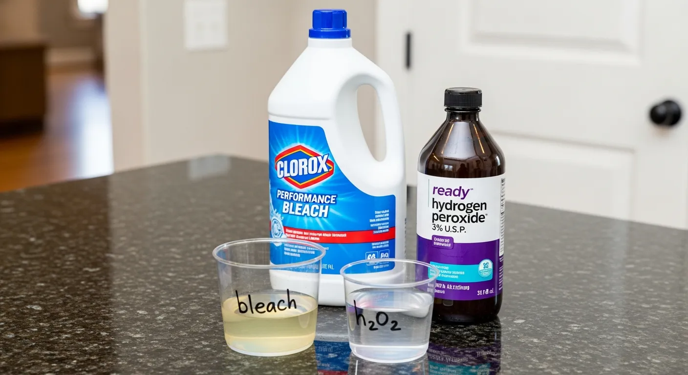 Can You Mix Bleach and Hydrogen Peroxide for Cleaning