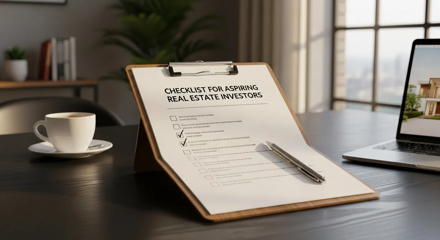Checklist for Aspiring Real Estate Investors