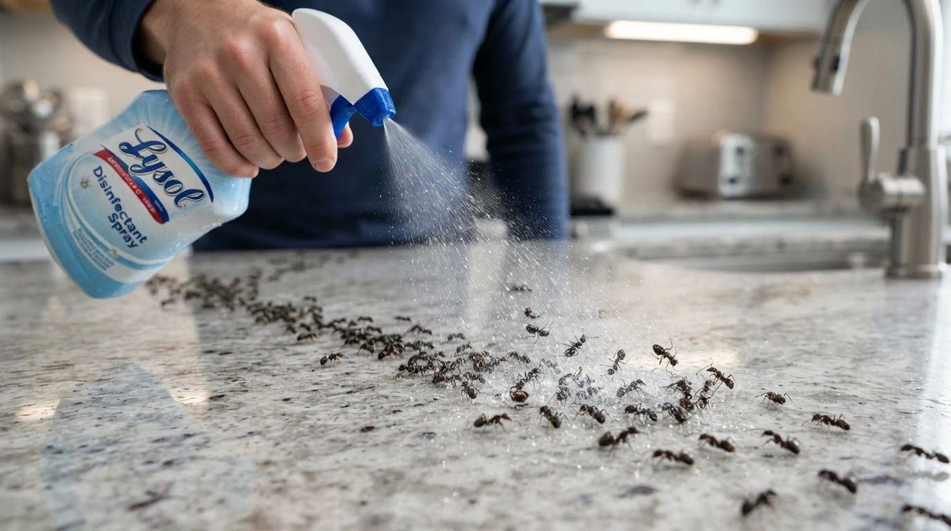 Does Lysol Kill Ant Trails