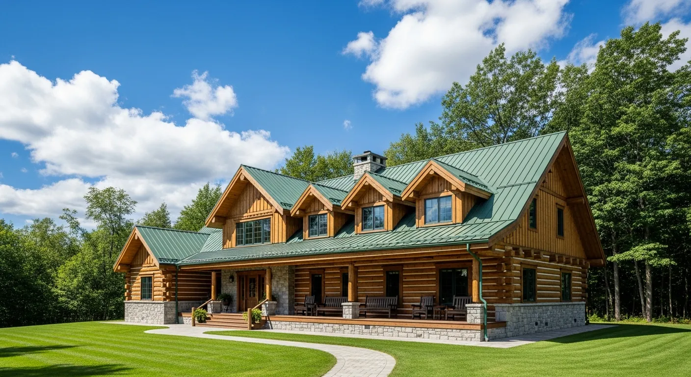 Green Metal Roof