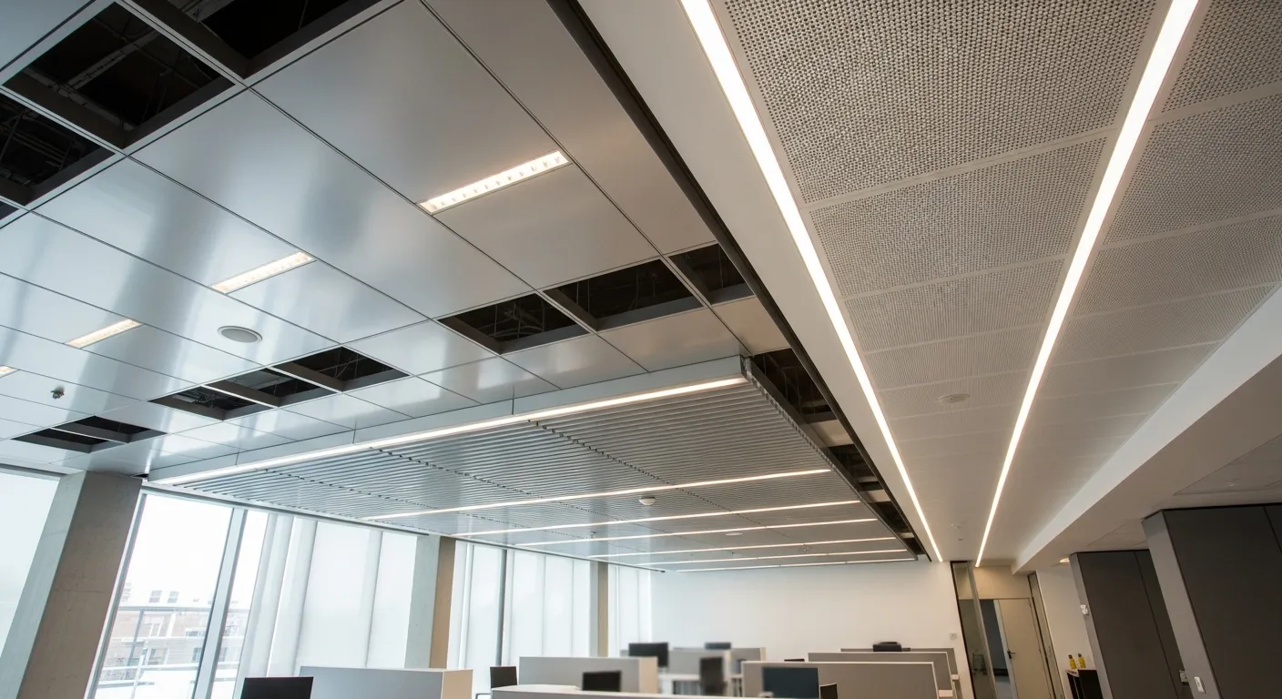 Guide to Metal Ceiling Systems for Commercial Buildings