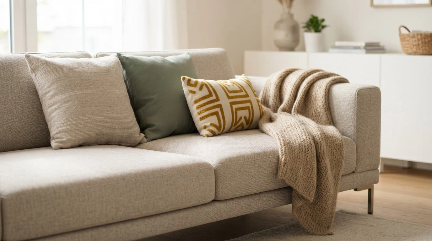 How Many Pillows on a Couch