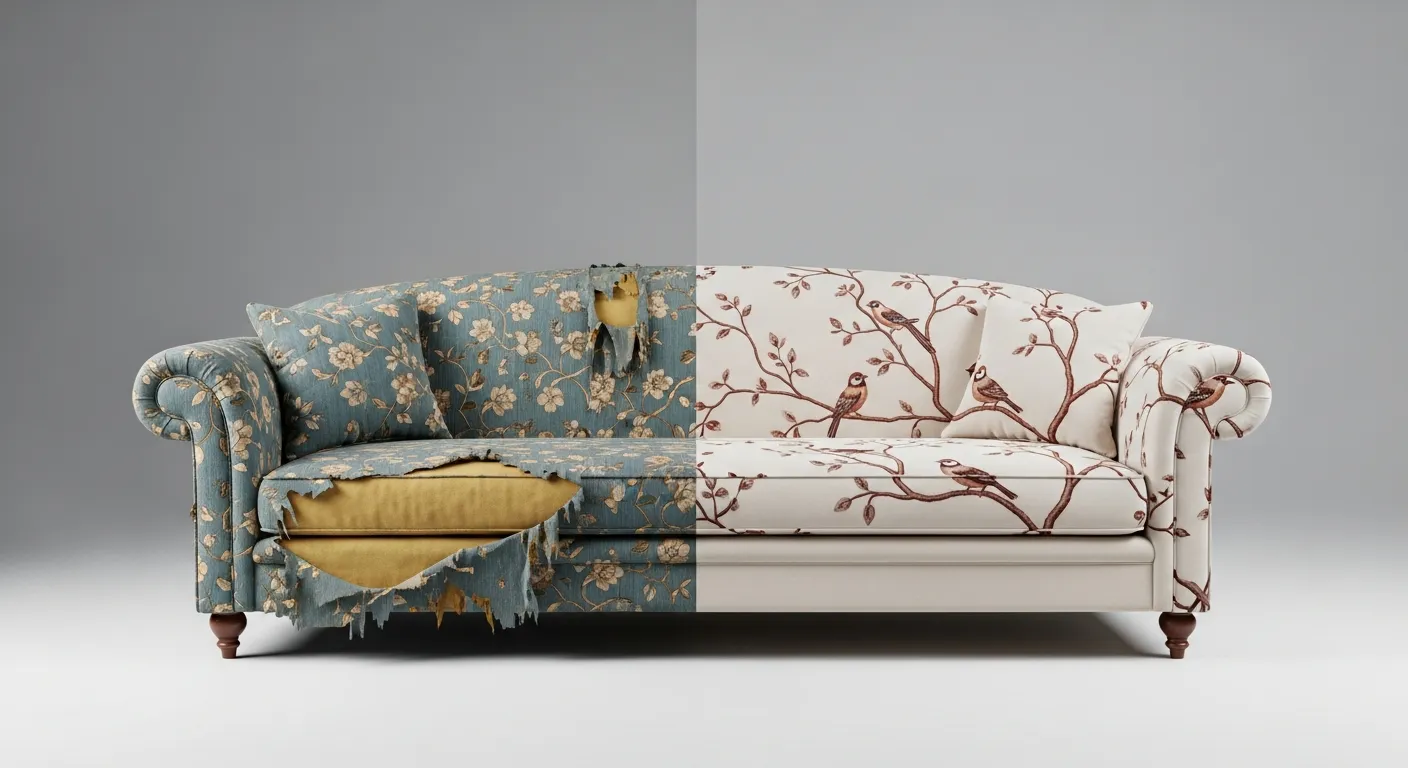 How Much Does It Cost to Reupholster a Couch Yourself