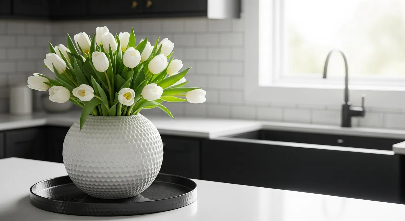 How to Arrange Tulips in a Vase