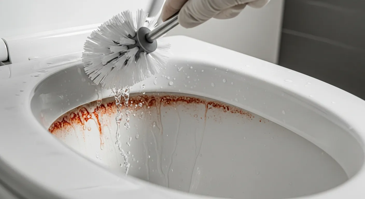 How to Clean Hard Water Stains in Toilet