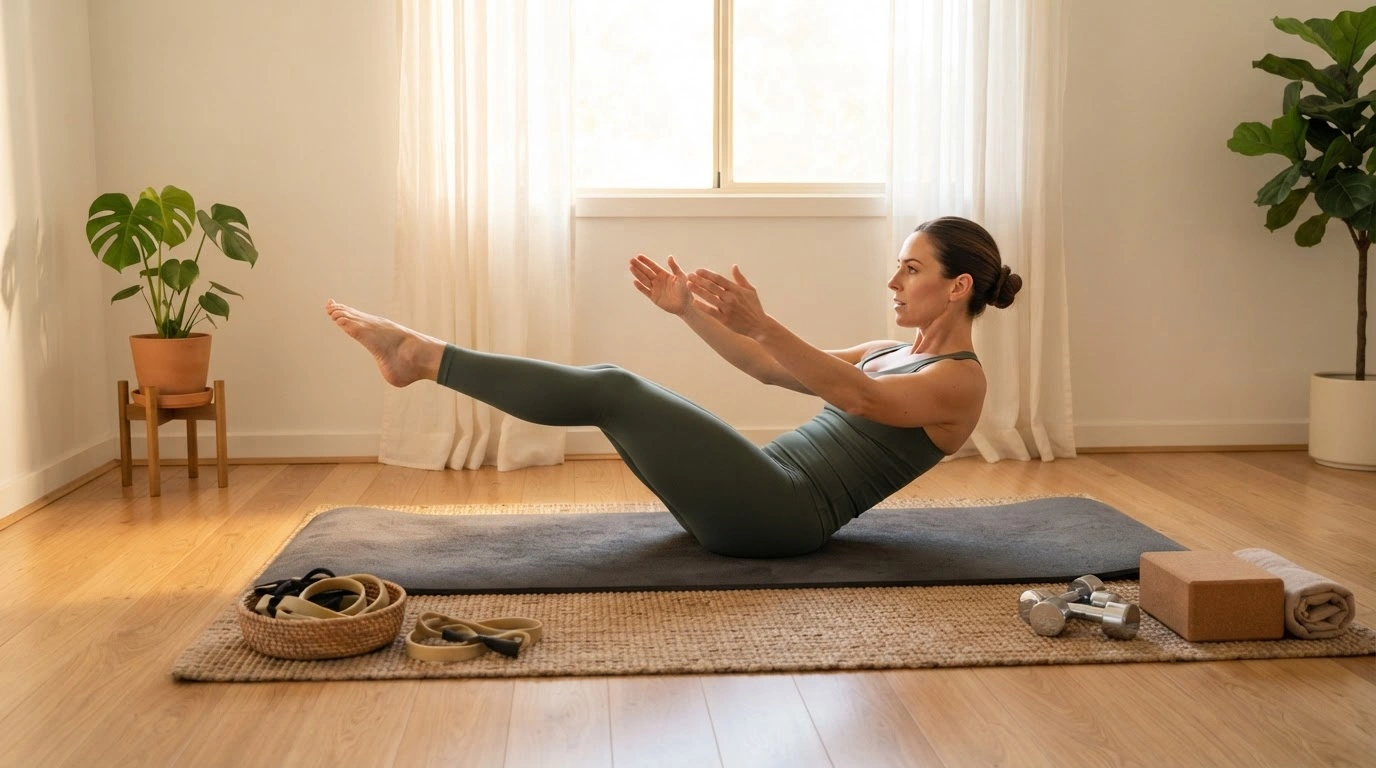 How to Create a Home Movement Corner That You Will Actually Use