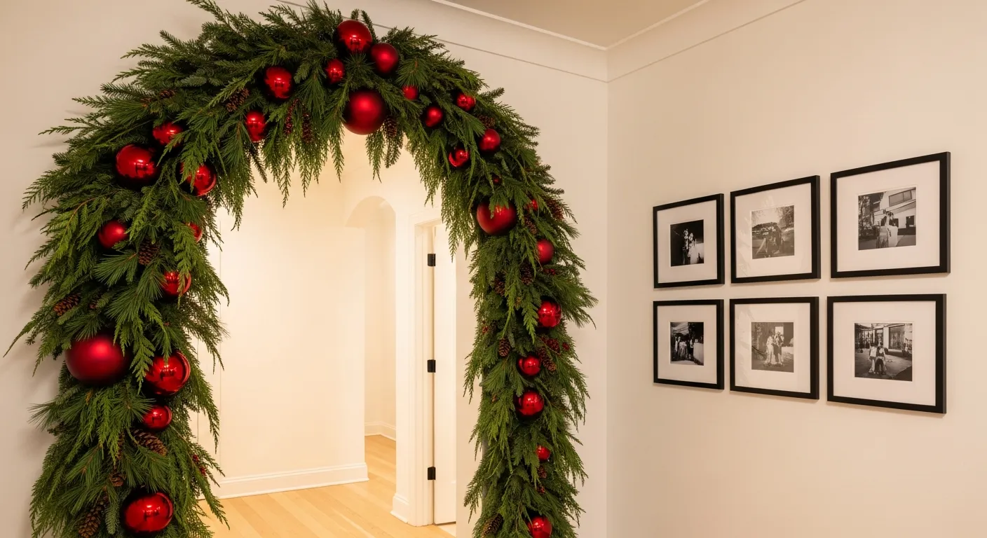 How to Hang Garland in Archway