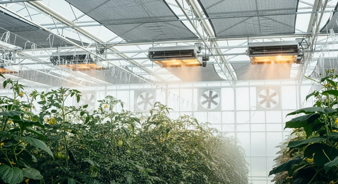 How to Lower Greenhouse Humidity in a Hot Summer