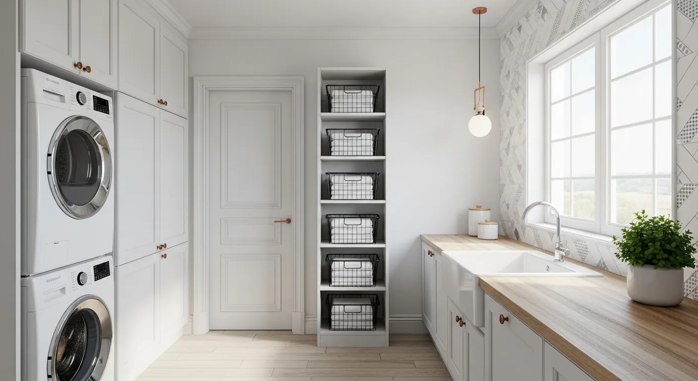 How to Make a Small Laundry Room More Functional