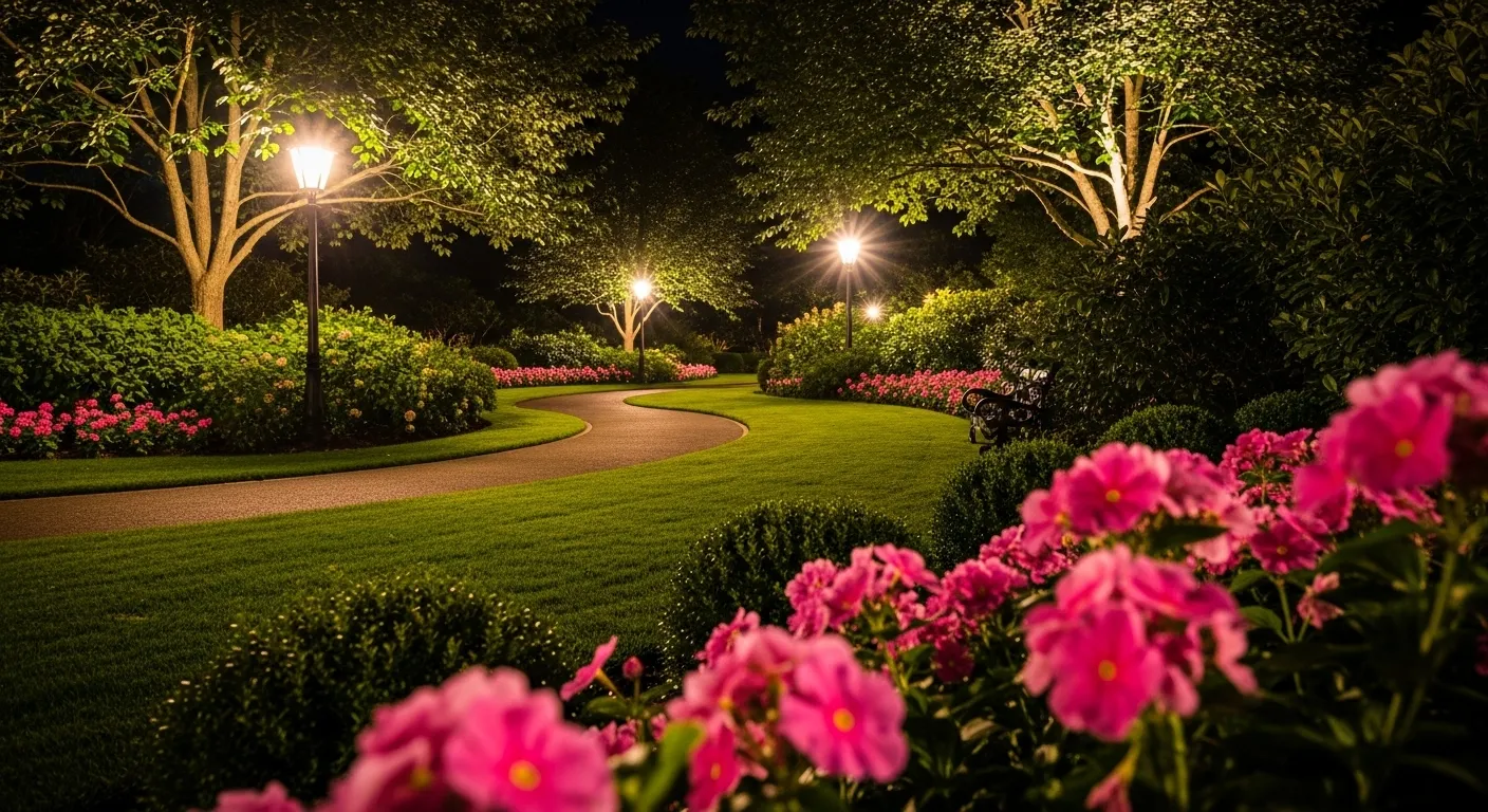 How to Plan Garden Lighting