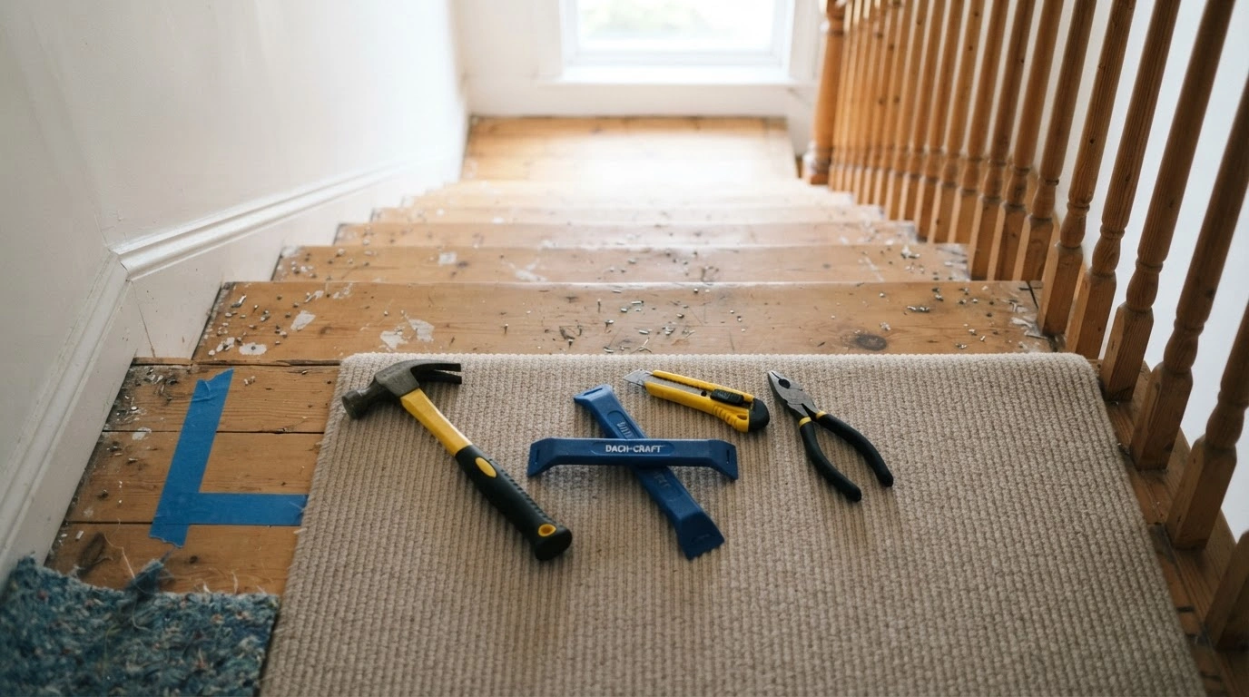 How to Prep Stairs for Painting
