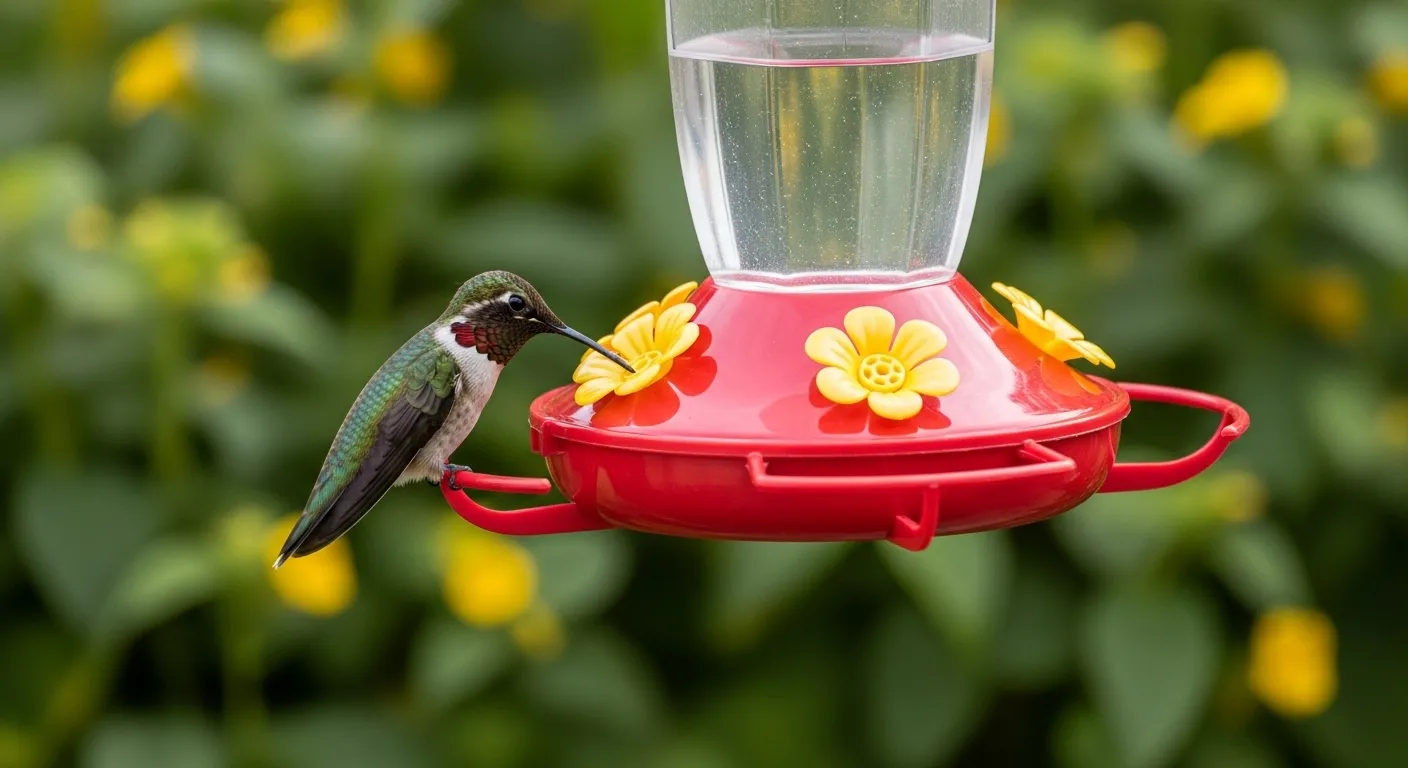 Hummingbird Feeder Height