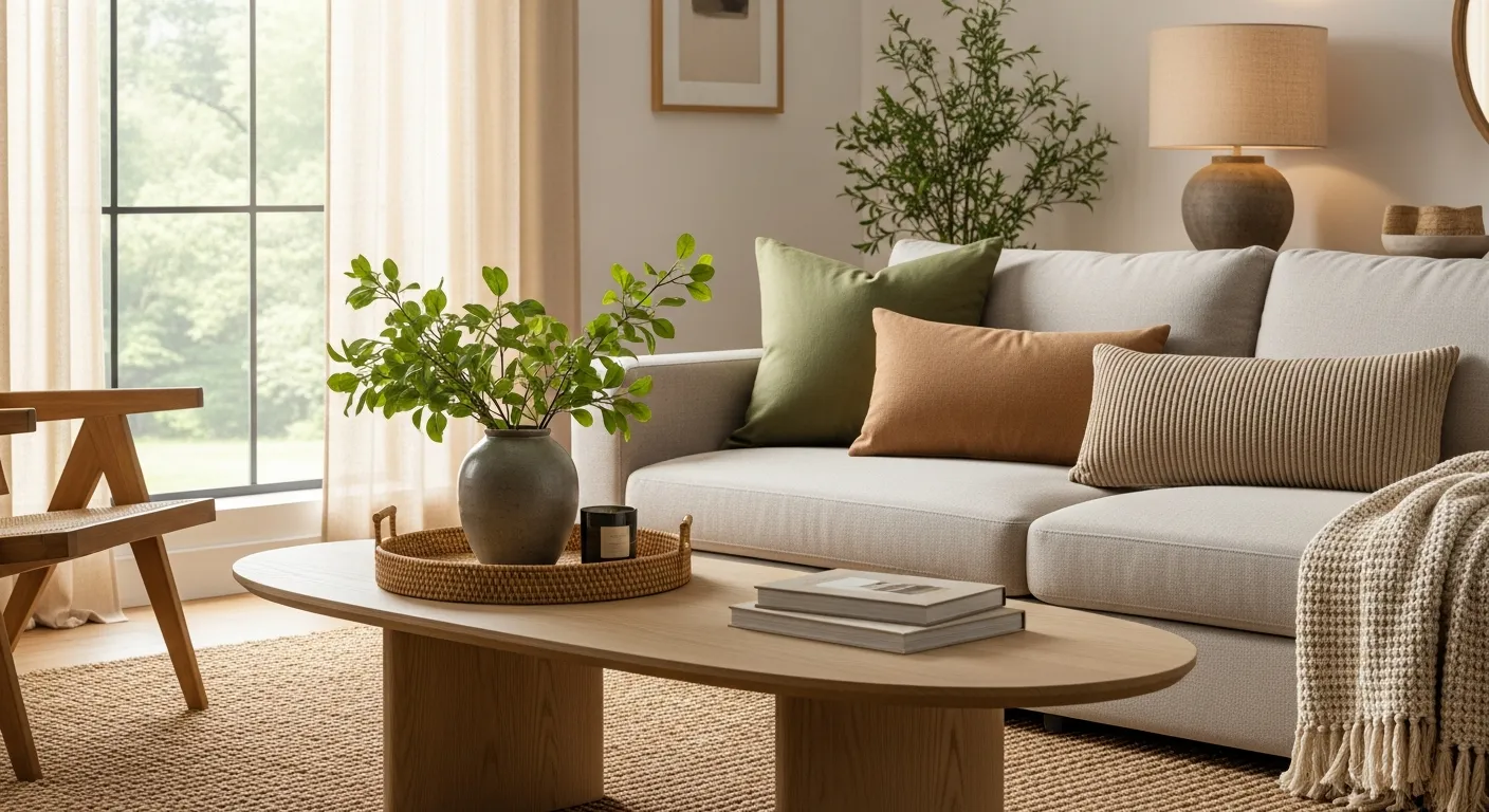 Oval Coffee Table