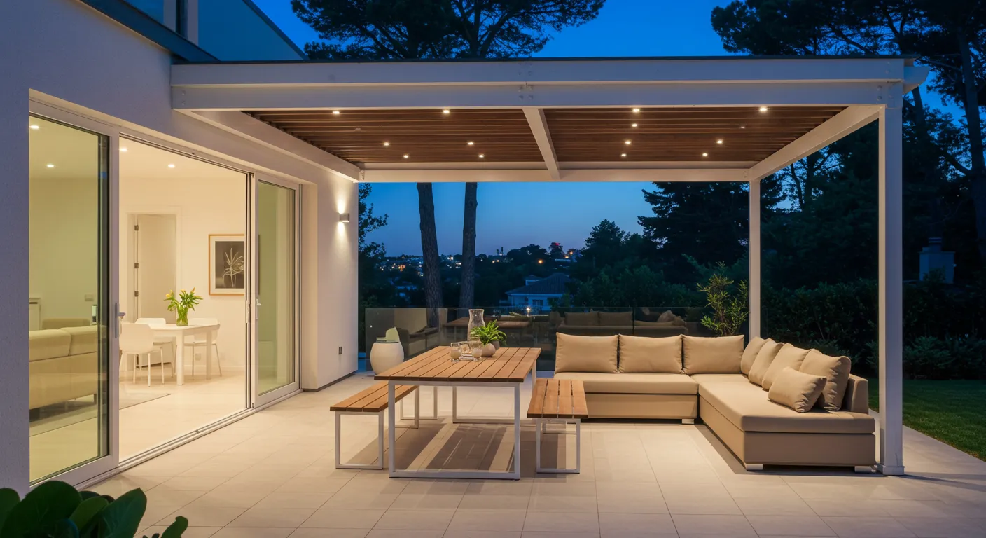 Patio Extension With Roof