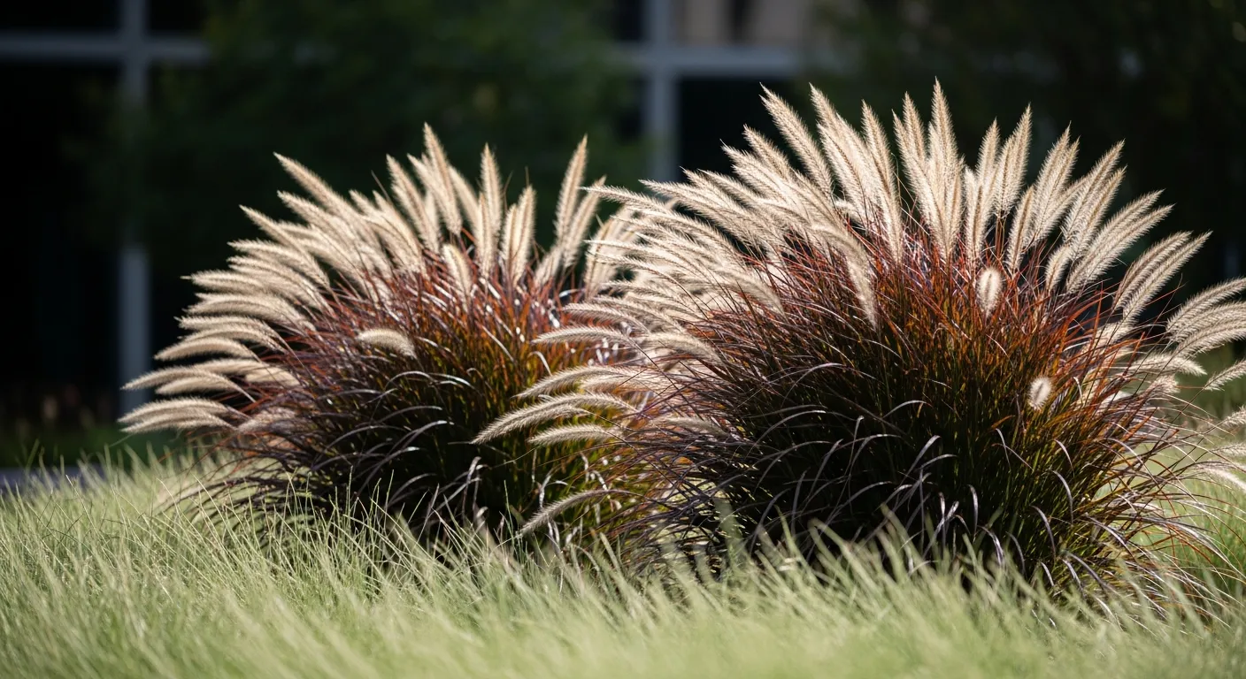Purple Fountain Grass
