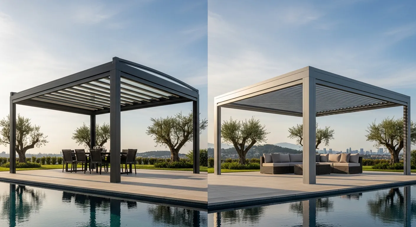 Retractable Roofs vs Louvred Roofs