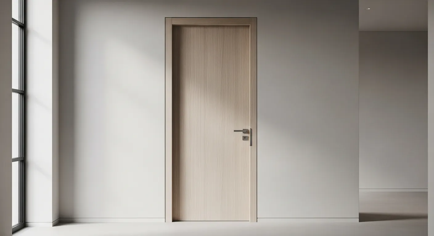 Trimless interior Doors