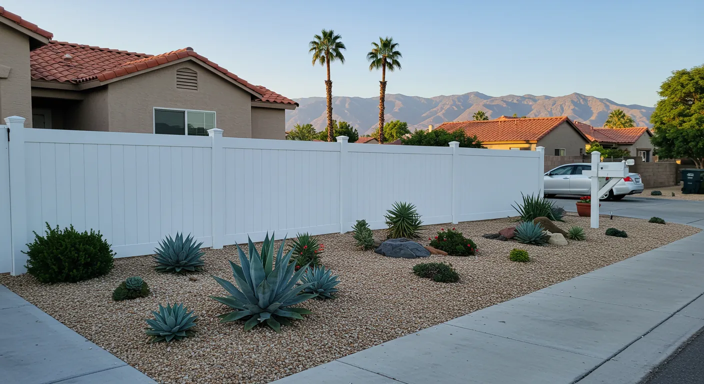 Vinyl Fence