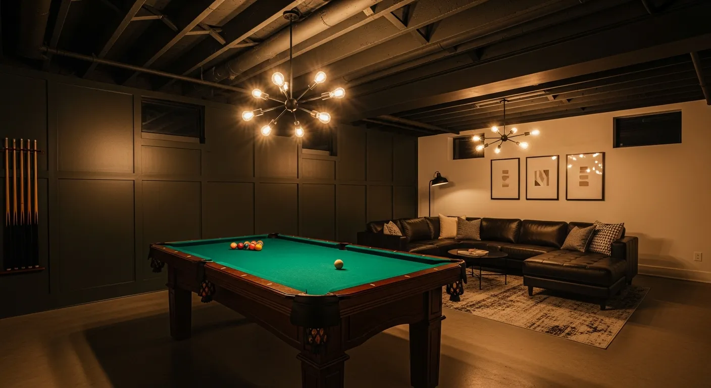 What Color to Paint Basement Ceiling