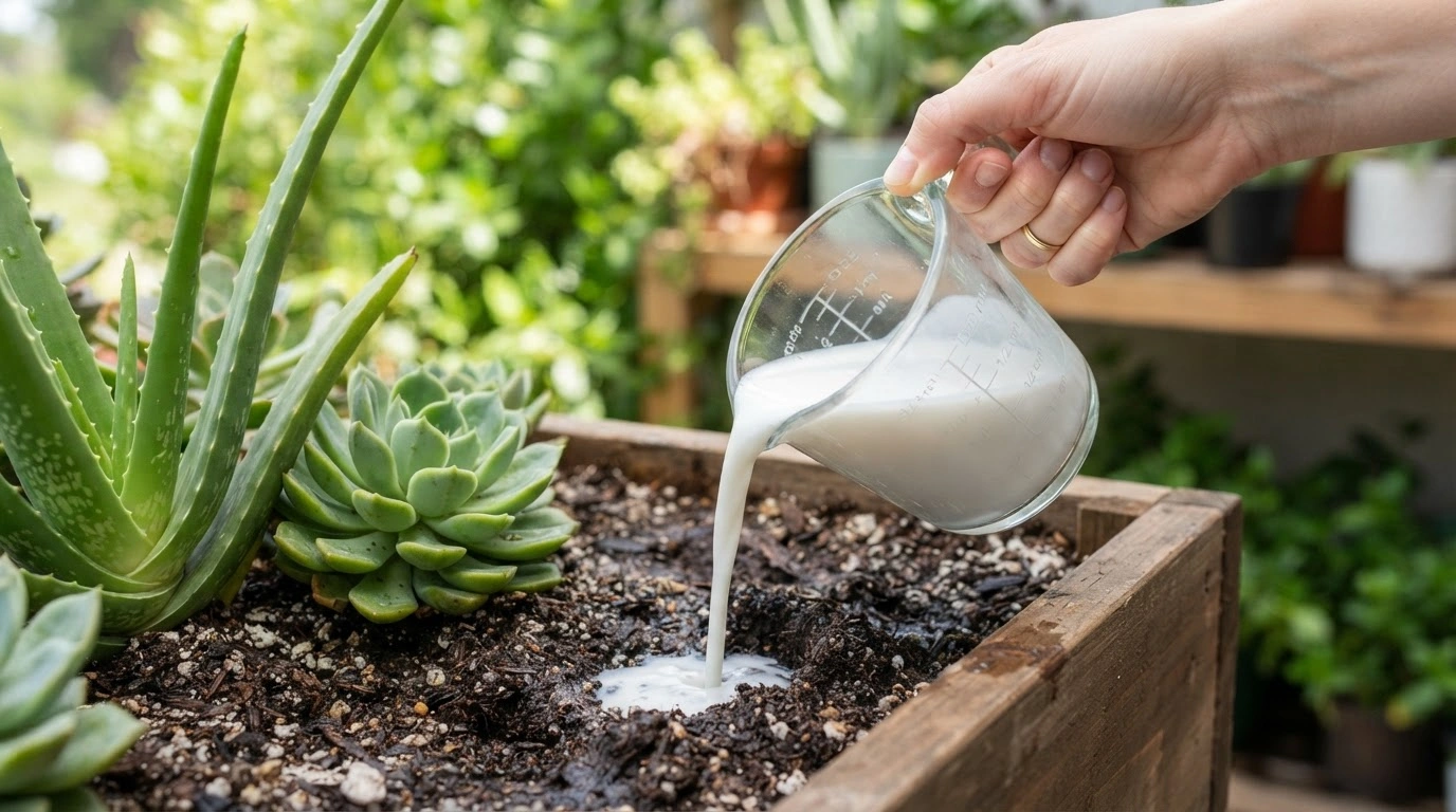 What Does Milk Do for Plants