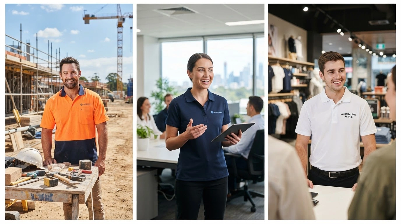 Why Workplace Polo Shirts Remain a Popular Choice Across Australian Industries