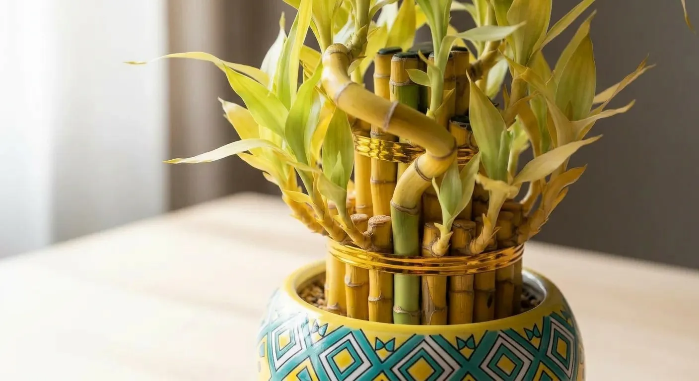 Why is My Bamboo Plant Stalk Turning Yellow
