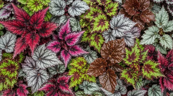 Begonia Rex Varieties