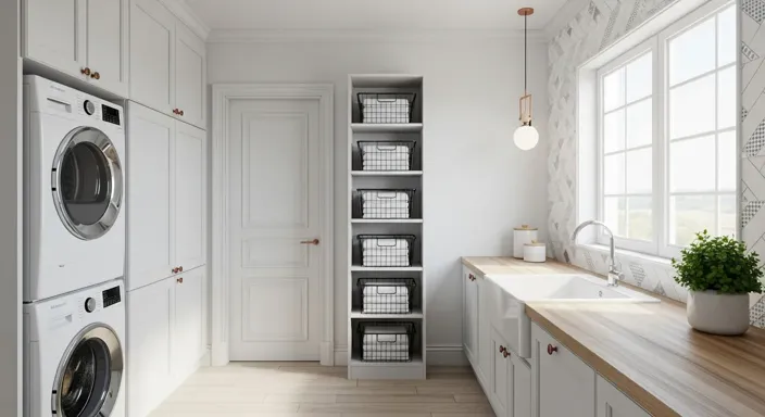 How to Make a Small Laundry Room More Functional