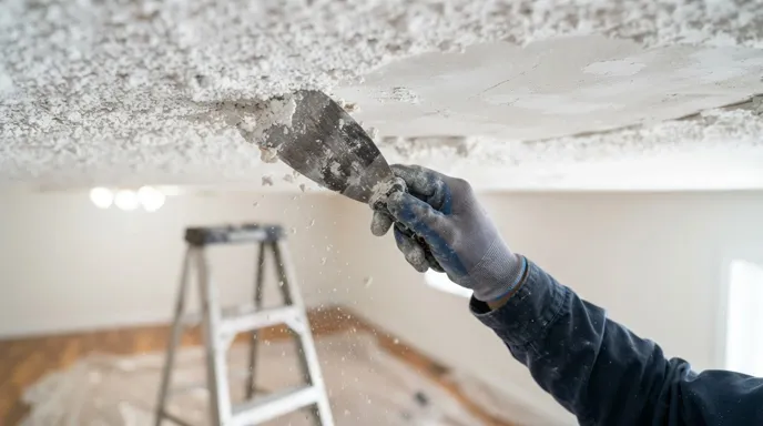How to Remove Textured Ceilings