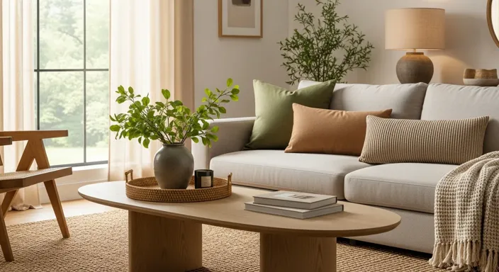 Oval Coffee Table