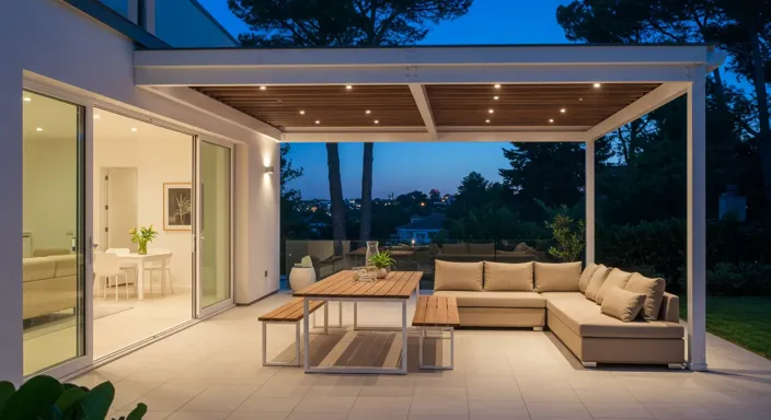 Patio Extension With Roof