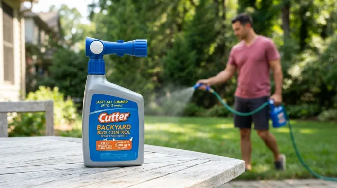 What Chemicals Are in Cutter Backyard Bug Control