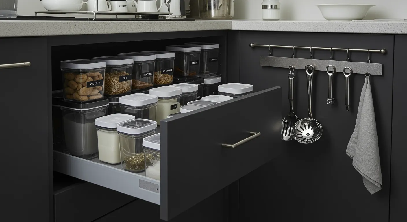 Storage in the kitchen