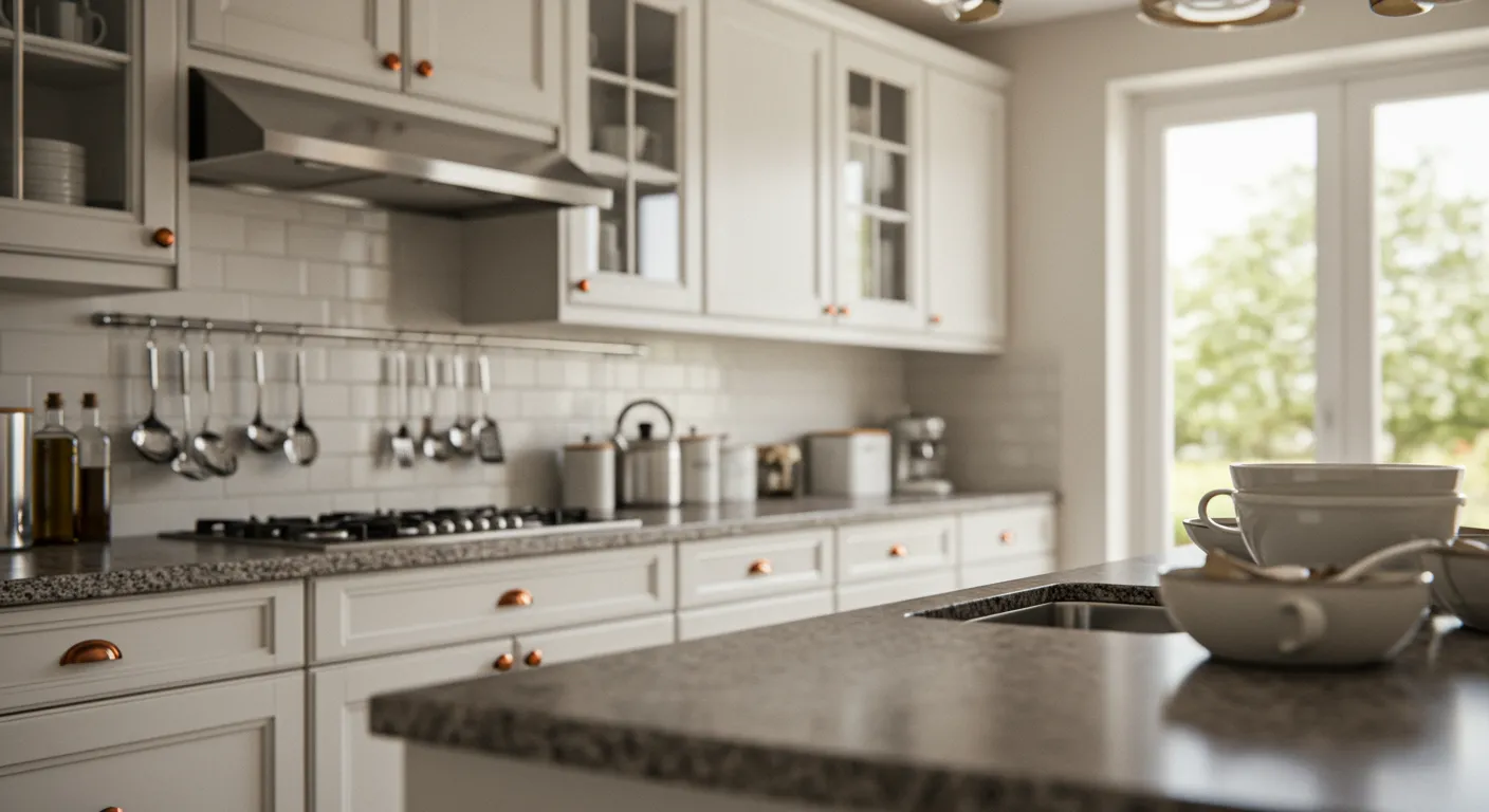 All white kitchen