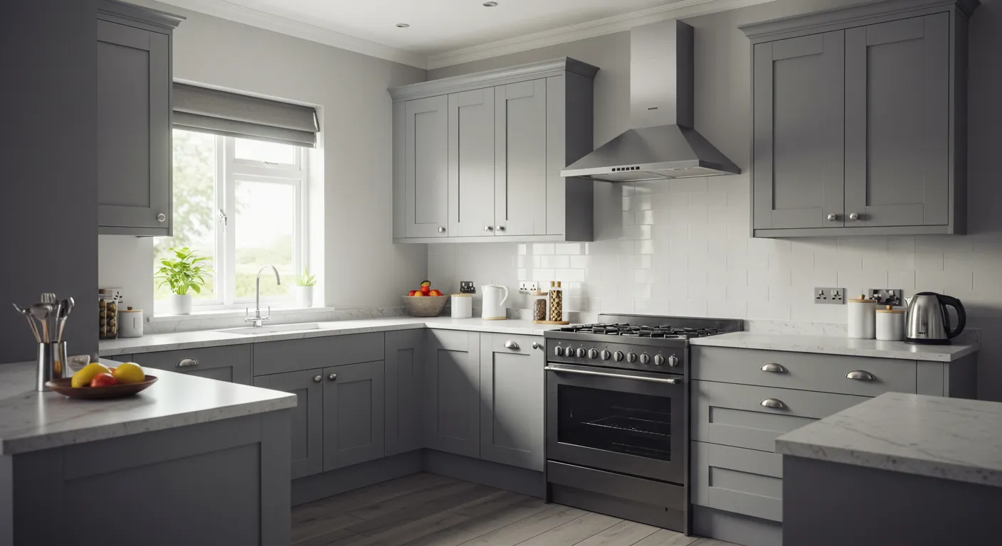 Grey Kitchen Cabinets
