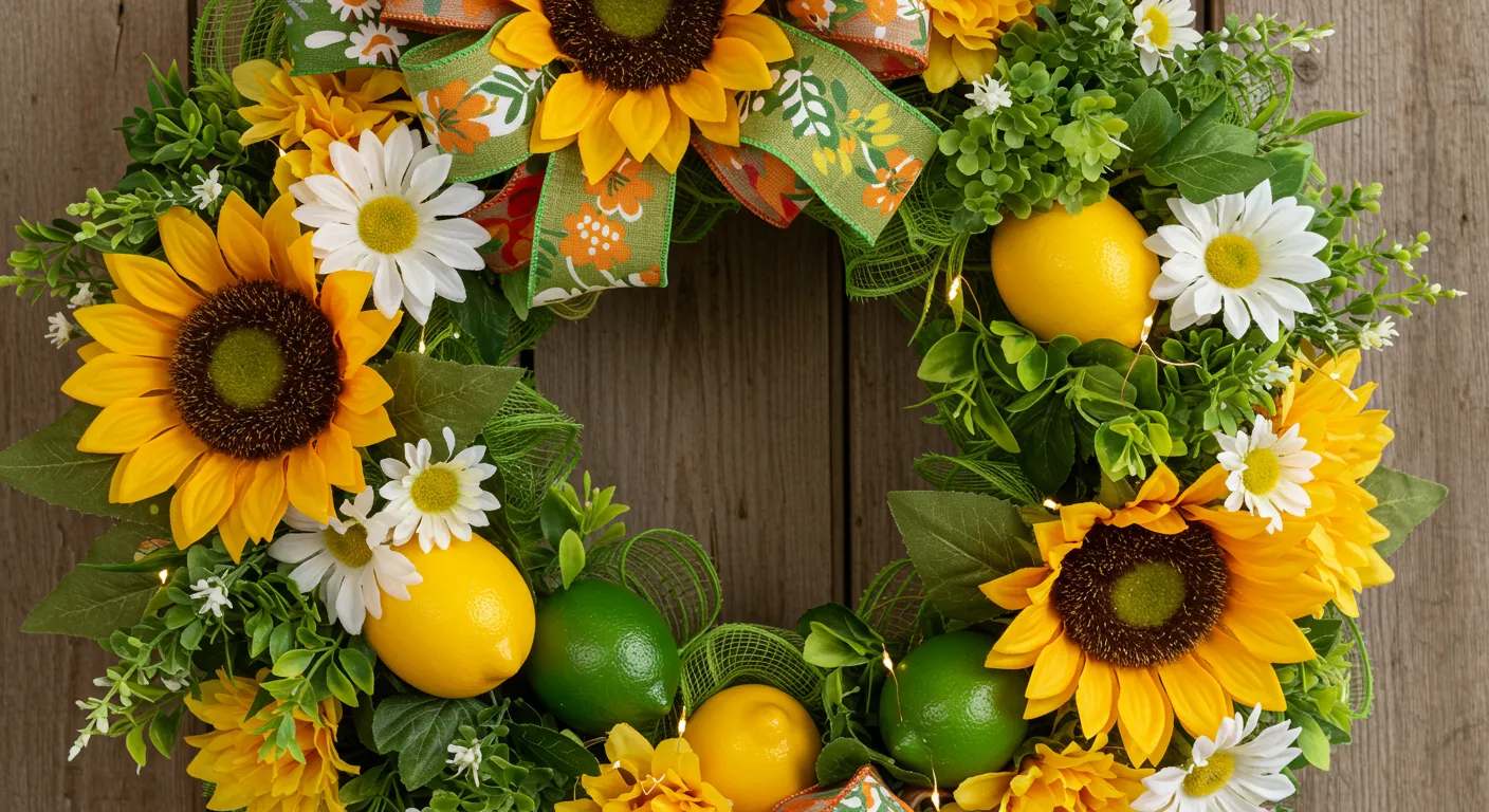 Summer Vibe Wreath