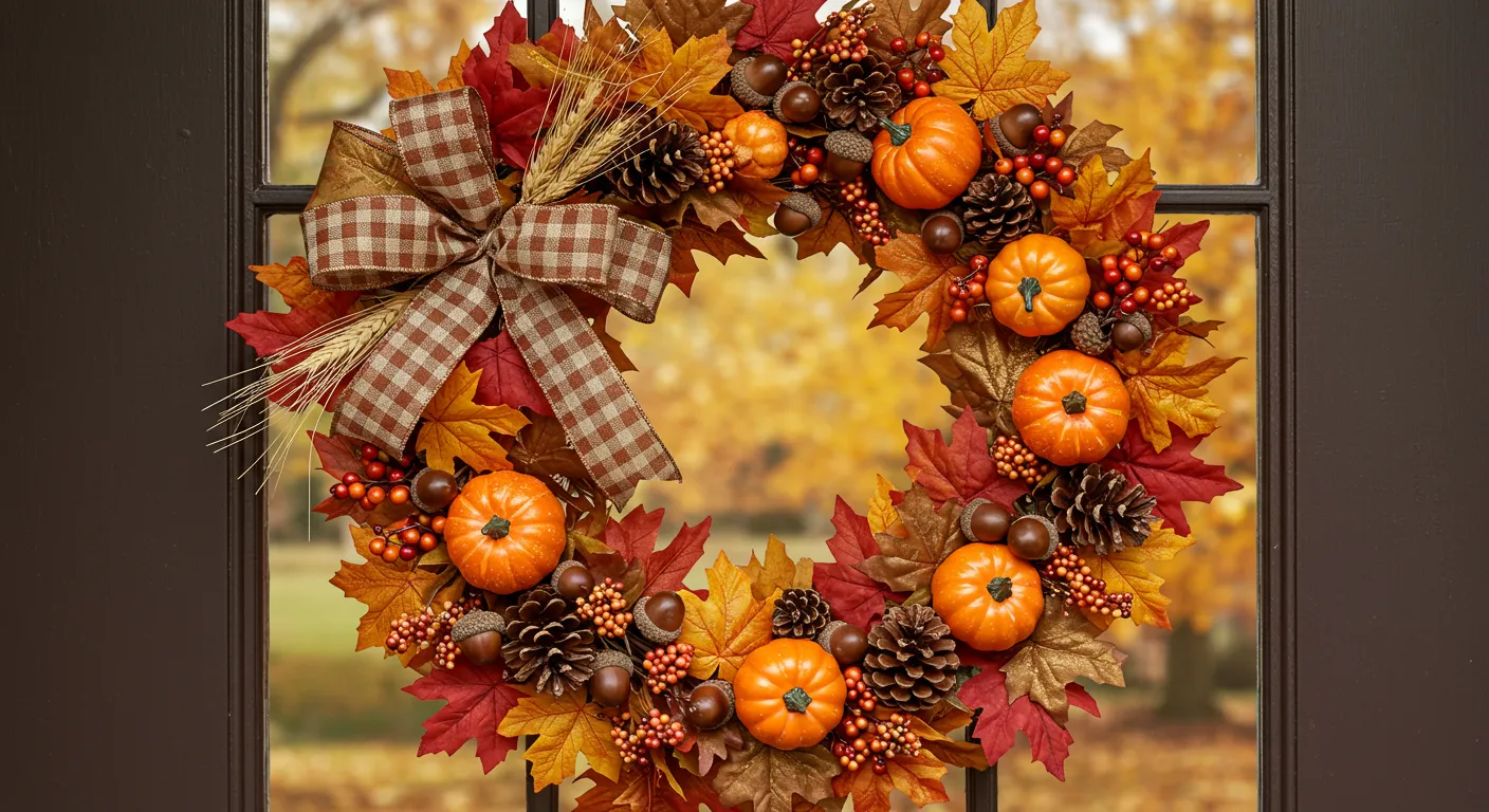 Autumn Themed Wreath