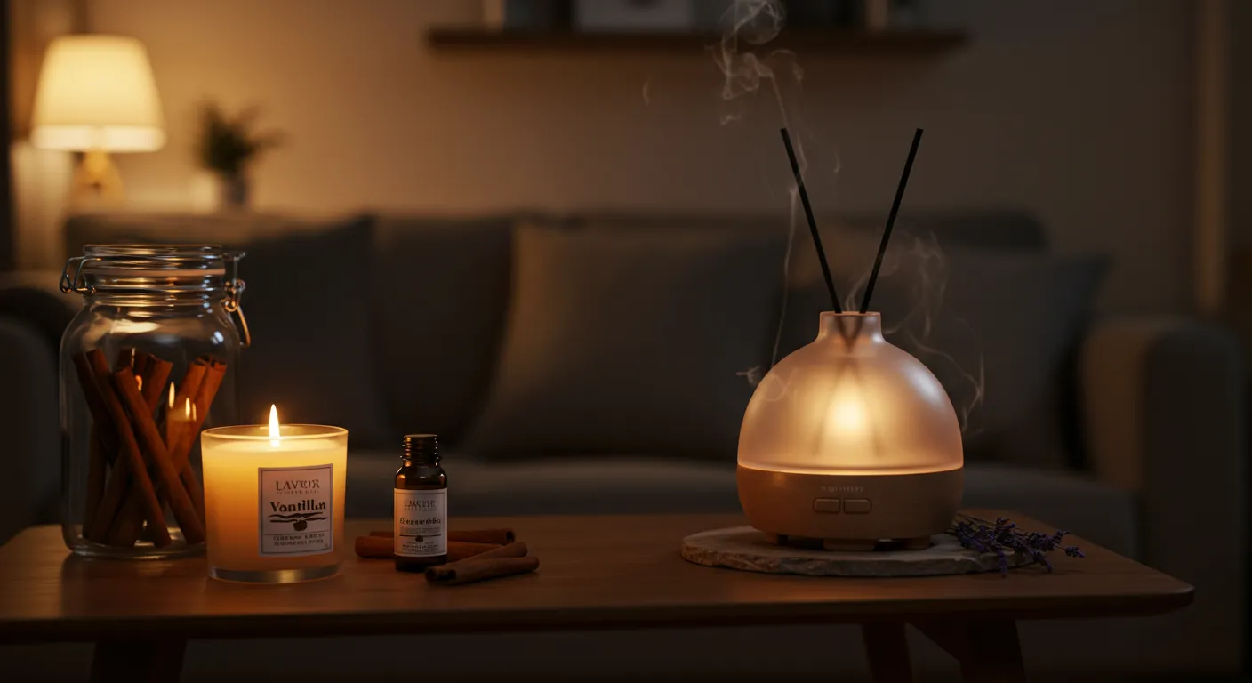 Scented Candles and diffusers